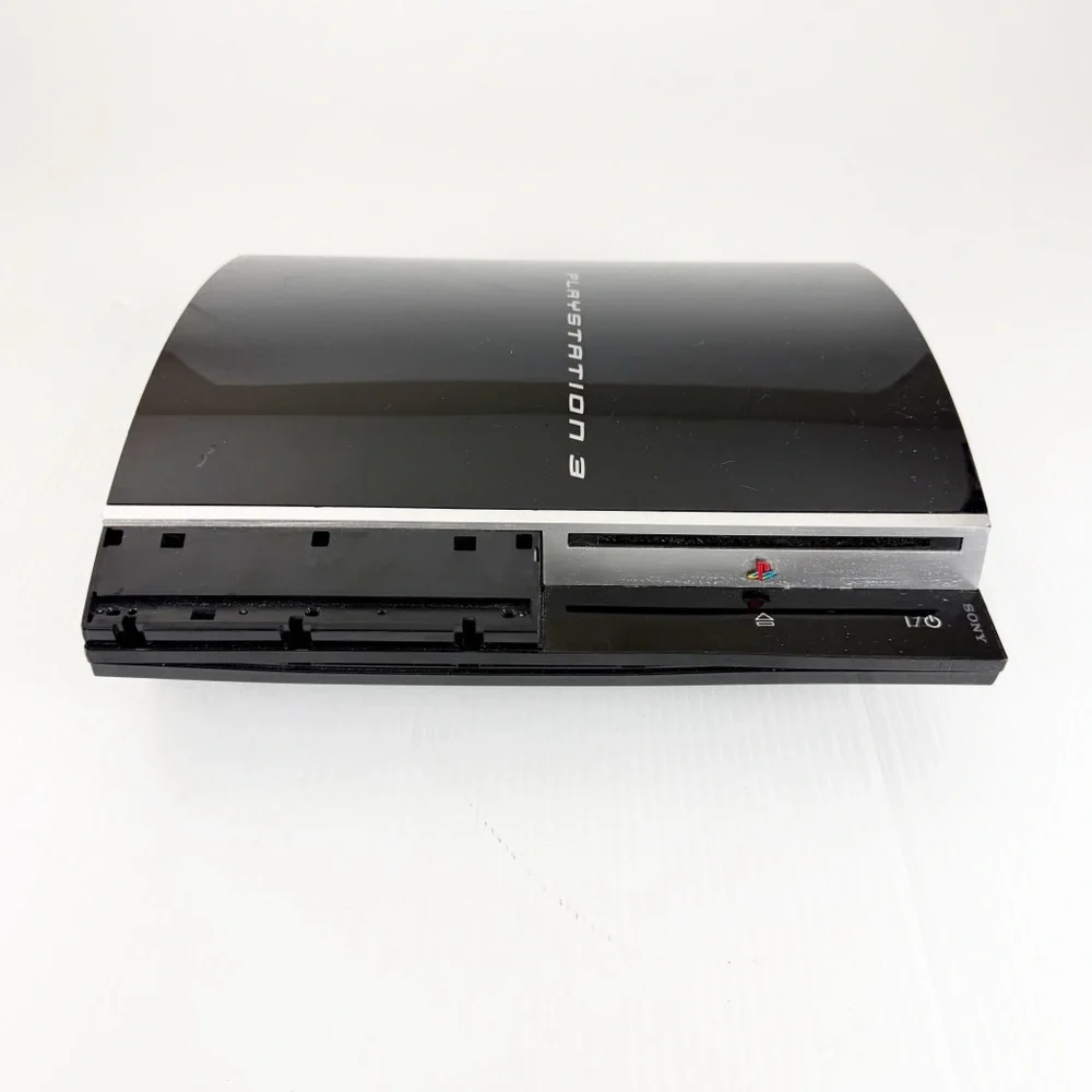 Sony PlayStation 3 PS3 Fat Black Video Game Console CECHG01 AS IS For Parts